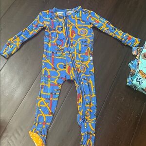 Blue and Yellow Kids One Piece